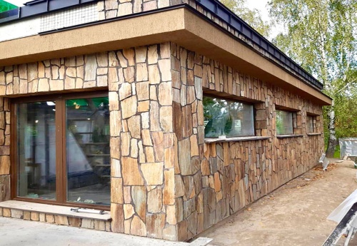 Плитняк кора дерева для фасада купить в Дубне