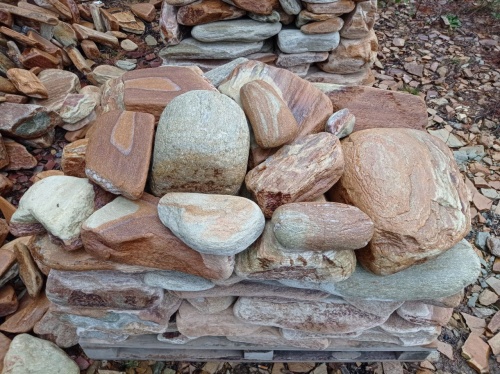 Златолит жёлтый, жёлто-зелёный глыбки и валуны для ланшафтного дизайна купить в Дубне