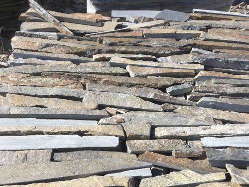 Горбушка златолит мультиколор для облицовки купить в Дубне