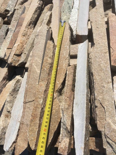 Горбушка златолит золотистый для облицовки купить в Дубне