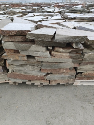 Плитняк песчаник серо-зелёный для мощения 60-65 мм купить в Дубне